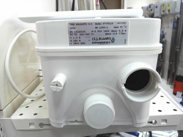 Канализационный насос Grundfos 280 Вт D-2